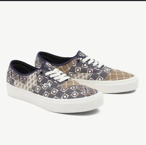 Vans authentic Patchwork Unisex sneakers tennis shoes size M6.5 /Wo'n 8